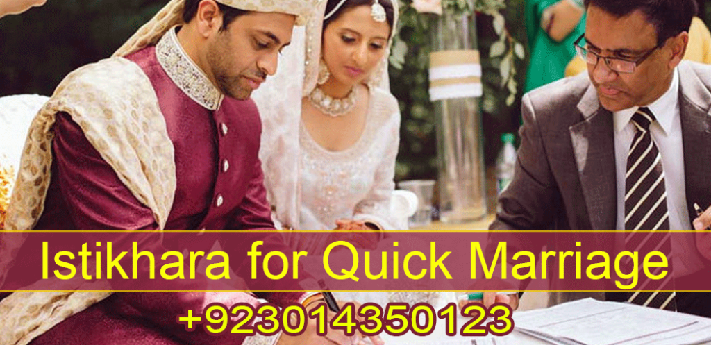 Istikhara for Quick Marriage
